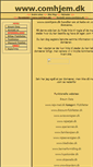Mobile Screenshot of comhjem.dk